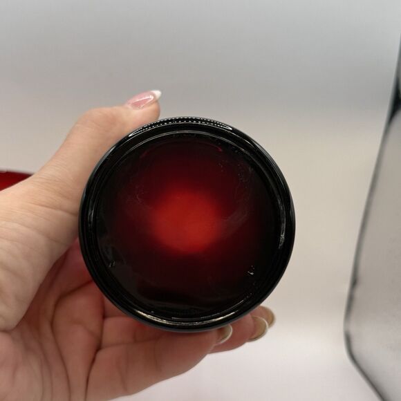 2 Arcoroc Classique Ruby Red Tumbler Drinking Glasses 5 ⅛” 16oz - Picture 6 of 8